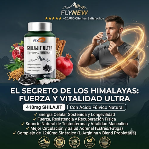 SHILAJIT ULTRA - 60 CAPSULAS